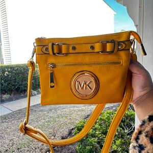 Michael Kors Mustard Crossbody Bag